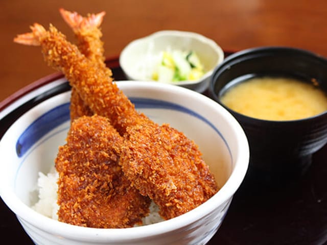 えびヒレソースかつ丼